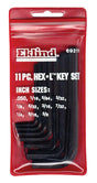 HEX KEY SET L SHORT 11PC