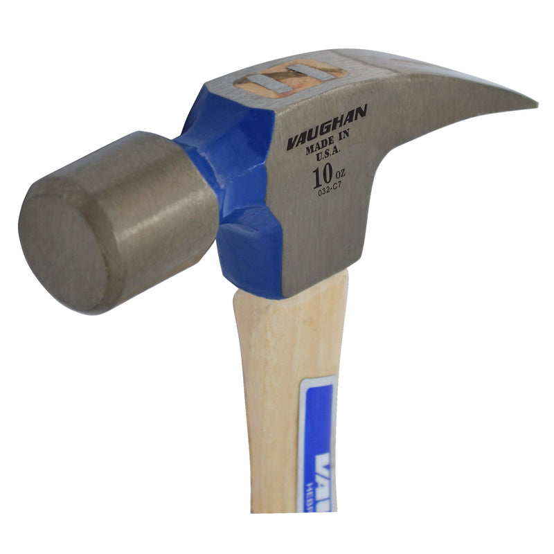 Vaughan Little Pro 10 oz Smooth Face Rip Claw Hammer 11 in. Hickory Handle