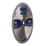 Irwin Marathon 10 in. D X 5/8 in. Carbide Miter and Table Saw Blade 60 teeth 1 pk
