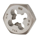 DIE 1-7/16" HX 9/16-18NF