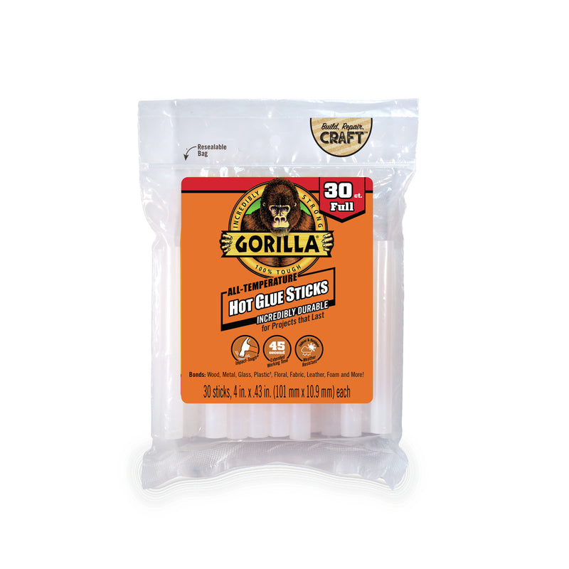 GORILLA GLUE STKS 4"30PK