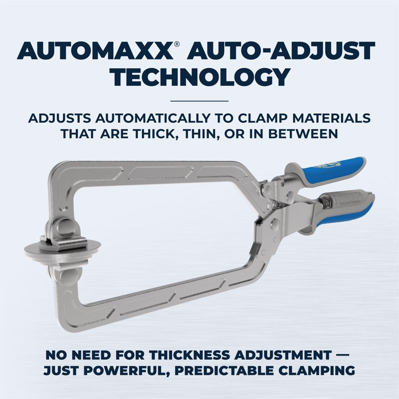Kreg Automaxx 5 in. X 6 in. D Wood Project Clamp 450 lb 1 pc