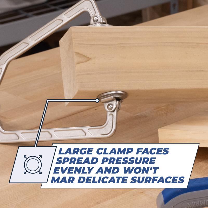 Kreg Automaxx 5 in. X 6 in. D Wood Project Clamp 450 lb 1 pc