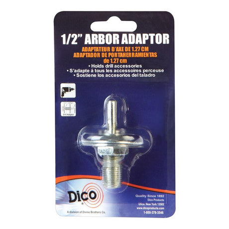 ARBOR ADAPTR 1/2"1/4SHFT