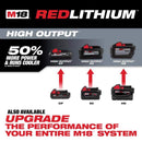 Milwaukee M18 RedLithium XC 3 Ah Lithium-Ion Battery Combo Pack 2 pc
