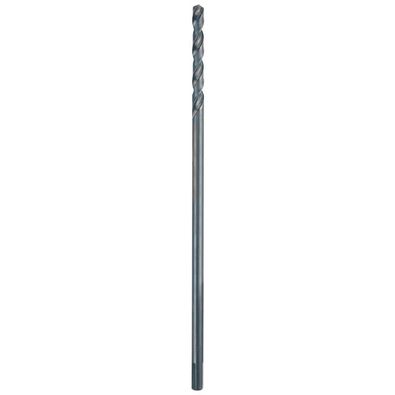 Milwaukee 3/8 in. X 12 in. L Aircraft Length Drill Bit 3-Flat Shank 1 pc