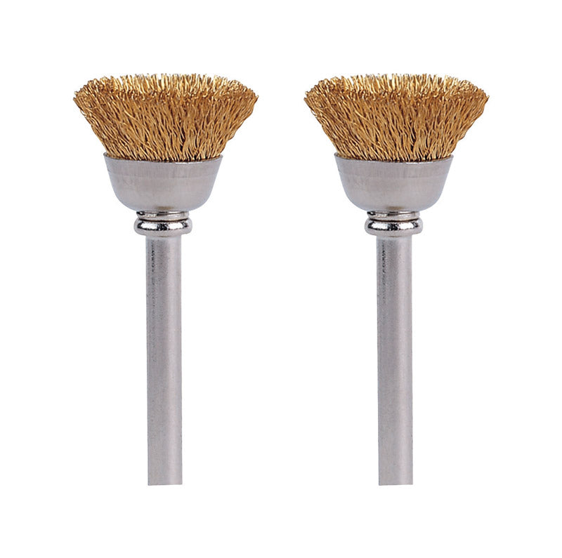 BRASS BRUSH 1/2" 2PK