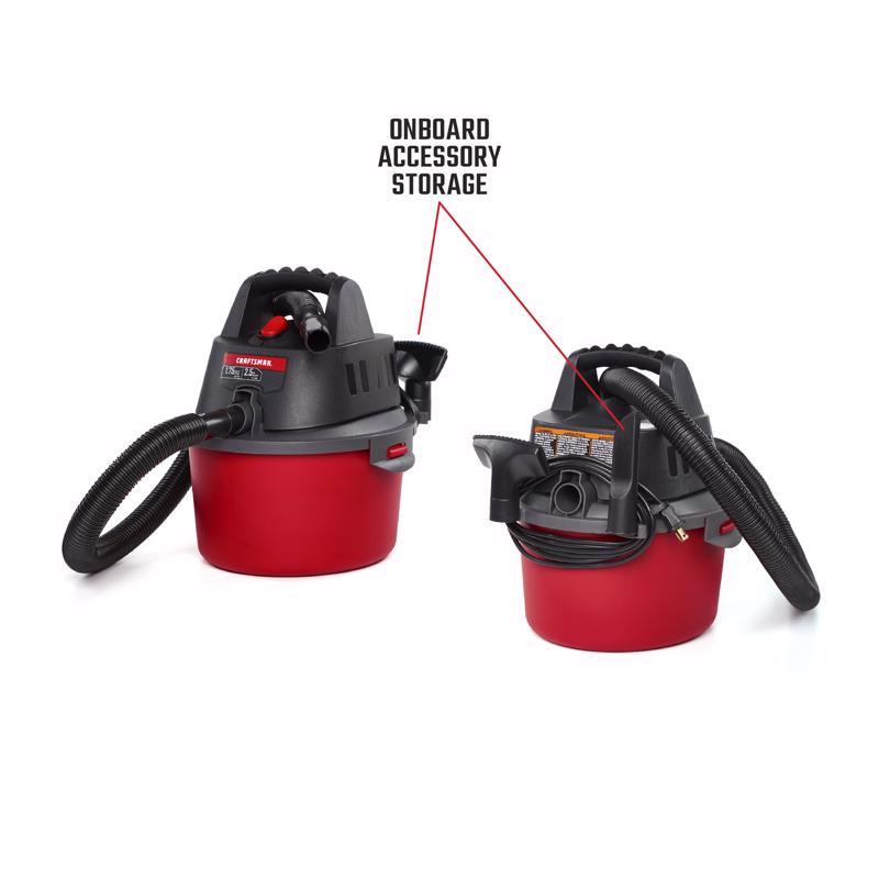 Craftsman 6 gal Corded Wet/Dry Vacuum 7.5 amps 120 V 3.5 HP