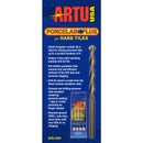 ARTU Porcelain Plus Tungsten Carbide Tipped Glass and Tile Bit Set Straight Shank 4 pc