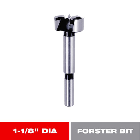 Diablo 1-1/8 in. X 3-1/2 in. L High Speed Steel Forstner Drill Bit Round Shank 1 pc