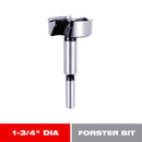 Diablo 1-3/4 in. X 3-1/2 in. L High Speed Steel Forstner Drill Bit Round Shank 1 pc