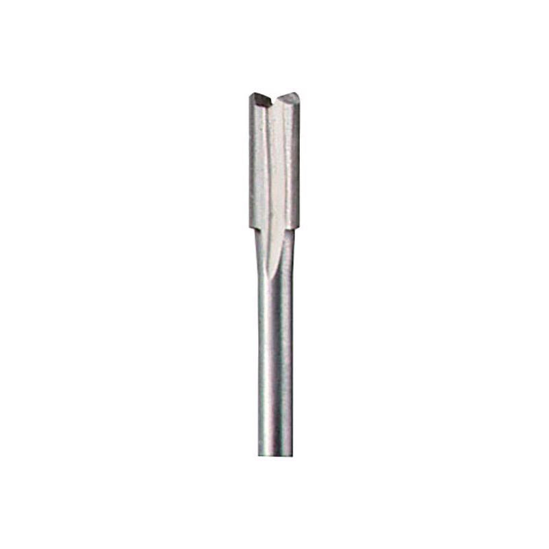 Dremel 3/16 in. D X 3/16 in. X 3 in. L High Speed Steel 1-Flute Straight Router Bit