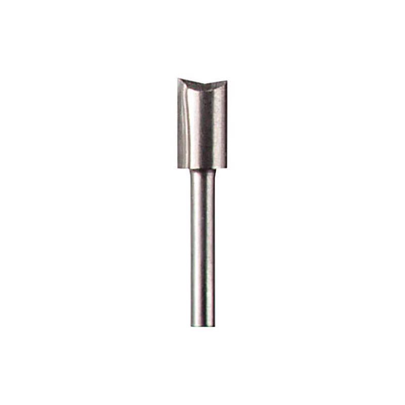 Dremel 1/4 in. D X 1/4 in. X 2-1/4 in. L High Speed Steel 1-Flute Straight Router Bit