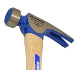 Vaughan 23 oz Milled Face California Framing Hammer 17 in. Hickory Handle