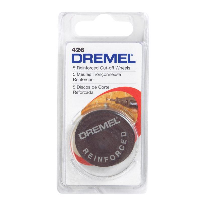 Dremel 1-1/4 in. D X 1/8 in. Fiberglass Metal Cut-Off Wheel 5 pc