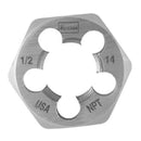 DIE 4.5" HEX 1/2-14NPT