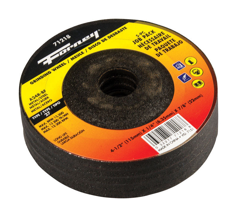 GRINDING WHEEL 1/4" 5PK