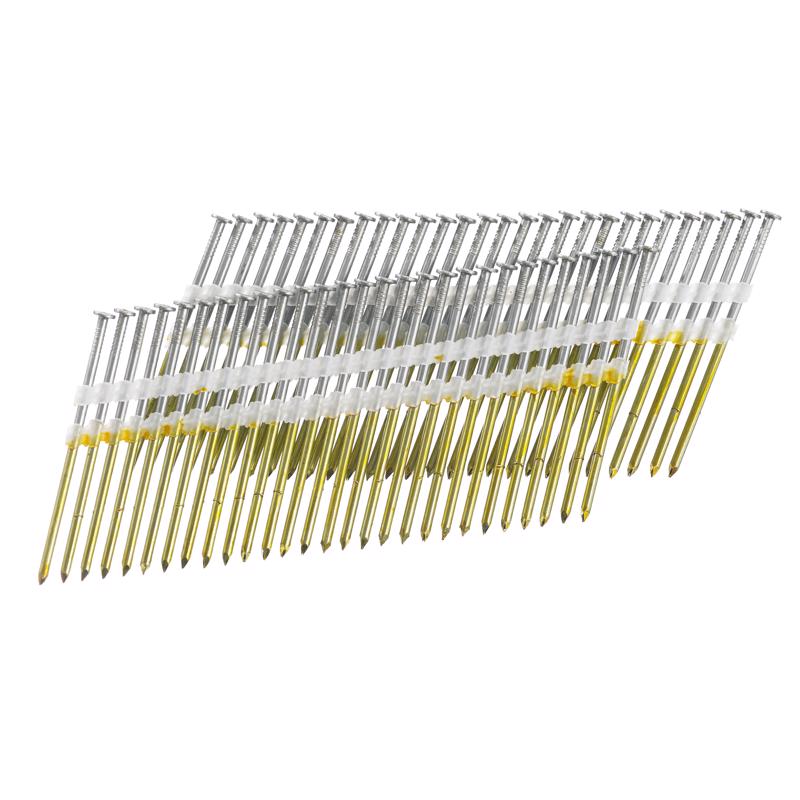 Senco 3-1/2 in. L X 16 Ga. Angled Strip Hot-Dip Galvanized Framing Nails 20 deg 2,500 pk