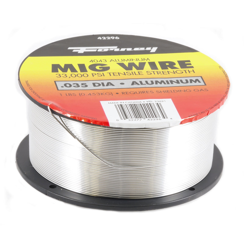 Forney 0.035 in. Aluminum MIG Welding Wire 33000 psi 1 lb