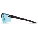 Edge Eyewear Zorge G2 Wraparound Safety Glasses Light Blue Lens Black Frame 1 pc