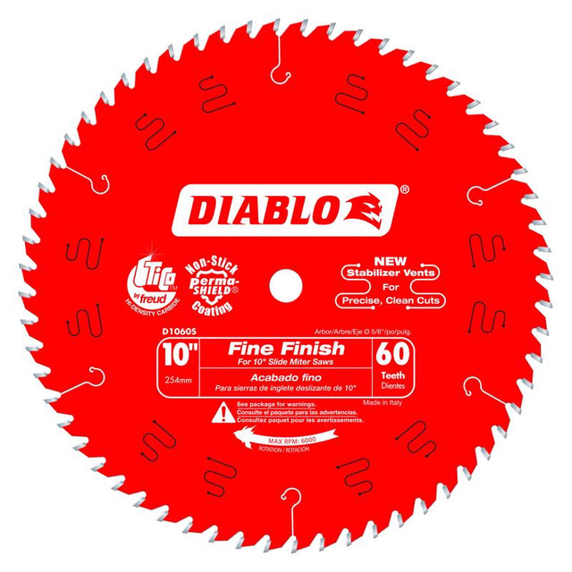 SAW BLADE FF 60T X 10"
