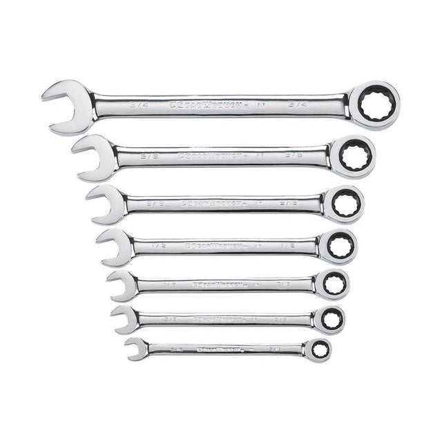 WRENCH SET SAE 7 PC