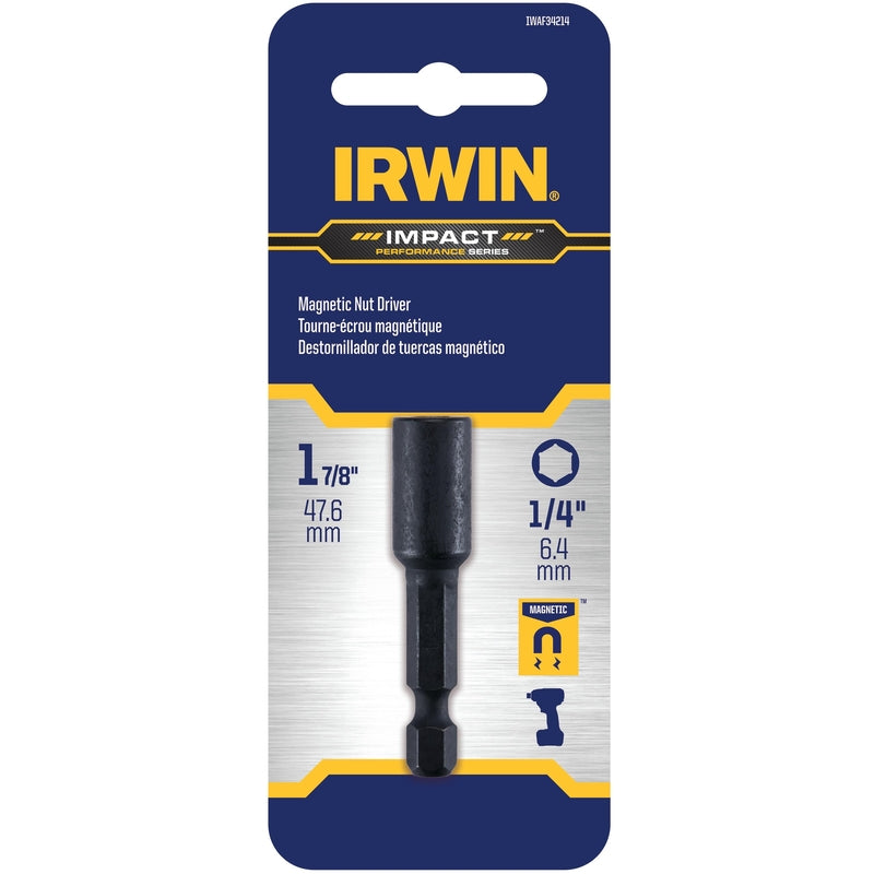 Irwin Impact Performance 1/4 in. SAE Lobular Power Nut Driver 1-7/8 in. L 1 pc