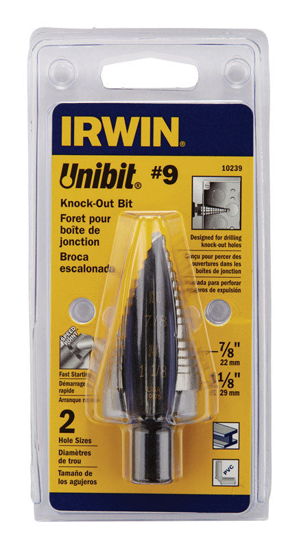 UNIBIT STEP DRILL BIT