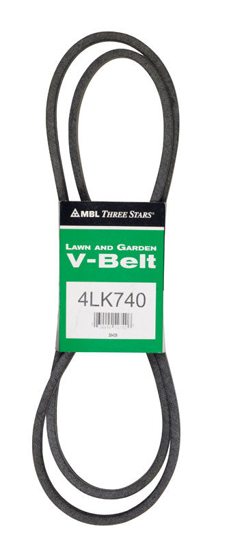 V BELT 1/2" X 74"