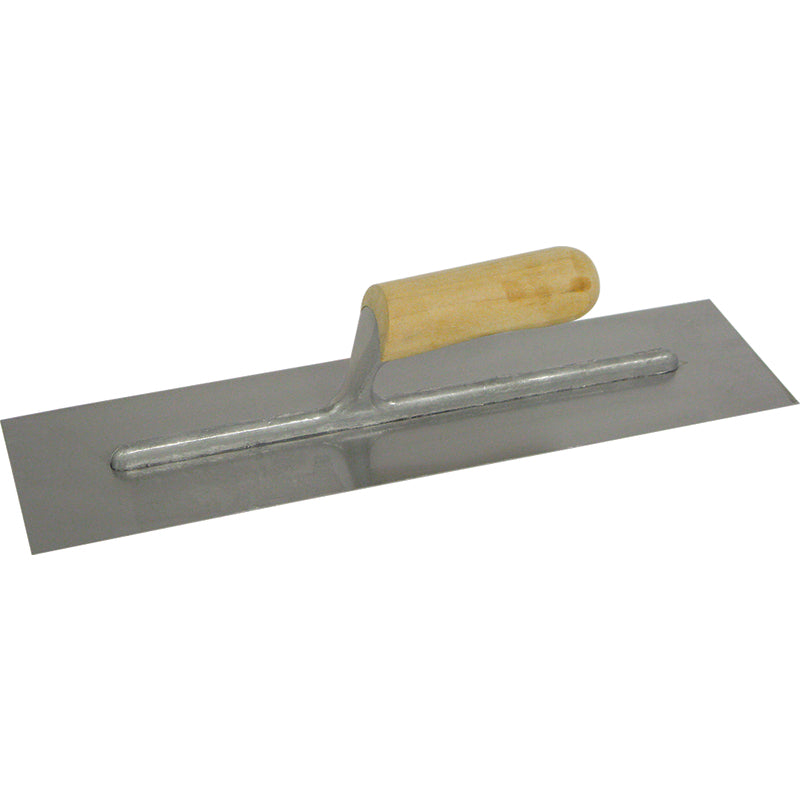 Marshalltown QLT 4 in. W Polished Steel Finishing Trowel