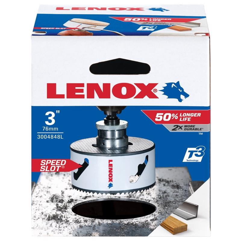 Lenox Speed Slot 3 in. Bi-Metal Hole Saw 1 pc