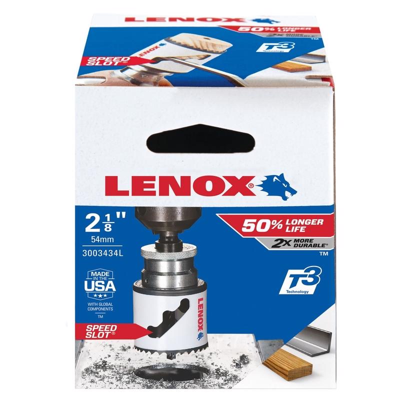 Lenox Speed Slot 2-1/8 in. Bi-Metal Hole Saw 1 pc