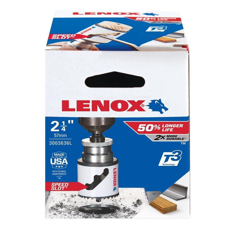 Lenox Speed Slot 2-1/4 in. Bi-Metal Hole Saw 1 pc