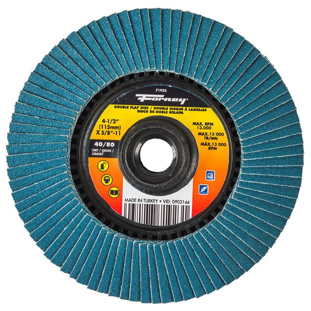 FLAP DISC DOUBLE 40/80GR