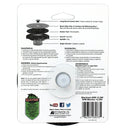 Gator 4.5 in. Aluminum Oxide Center Mount Fiber Disc 36 Grit Extra Coarse 3 pk