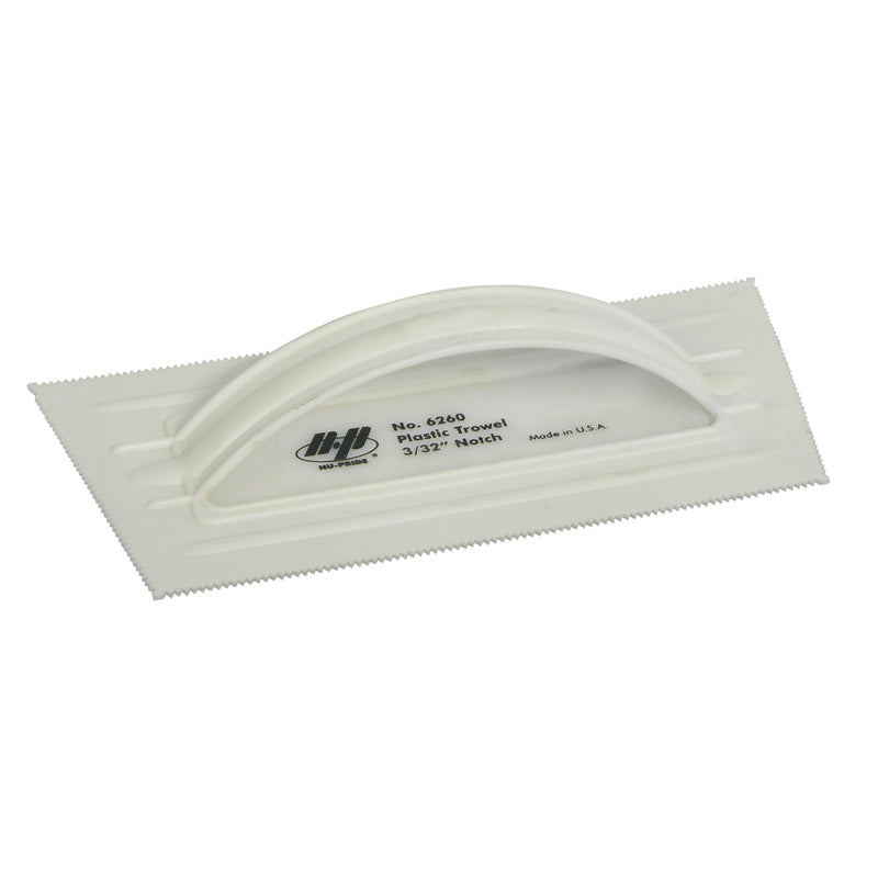 Marshalltown QLT 4-1/4 in. W X 9-1/2 in. L Plastic V Notched Trowel