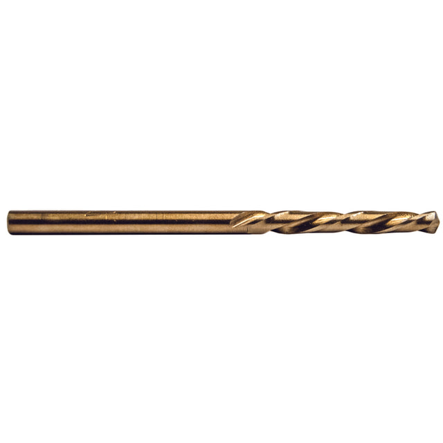 Century Drill & Tool 1/8 in. X 2-1/4 in. L Cobalt Steel Stubby Drill Bit Straight Shank 1 pc