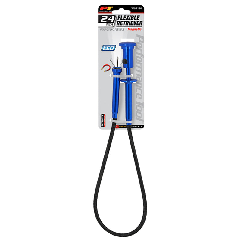 Performance Tool 24 in. L X 3.50 in. W Blue LED Claw Retriever 2 lb. pull 6 pc