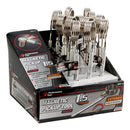 Performance Tool 24 in. L X 1.00 in. W Silver Flexible Magnetic Pickup Tool 1.5 lb. pull 12 pc