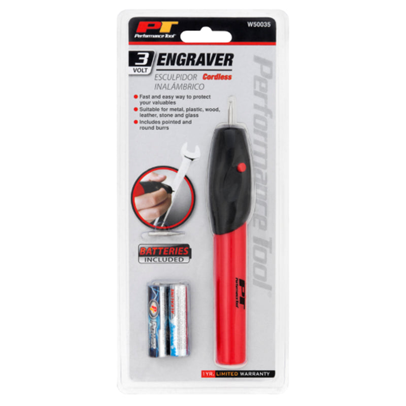 Performance Tool 3 V Cordless Pen Style Engraver Tool Only