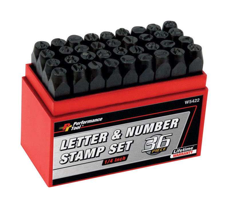 LETTER/NUMBER STAMP 36PC