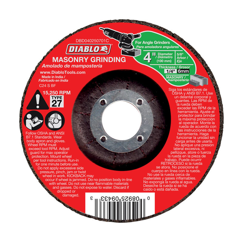 MASONRY GRIND DISC 4"D