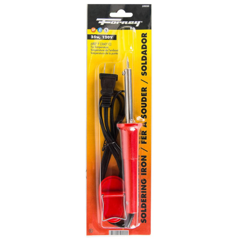 SOLDERING IRON 25W RED
