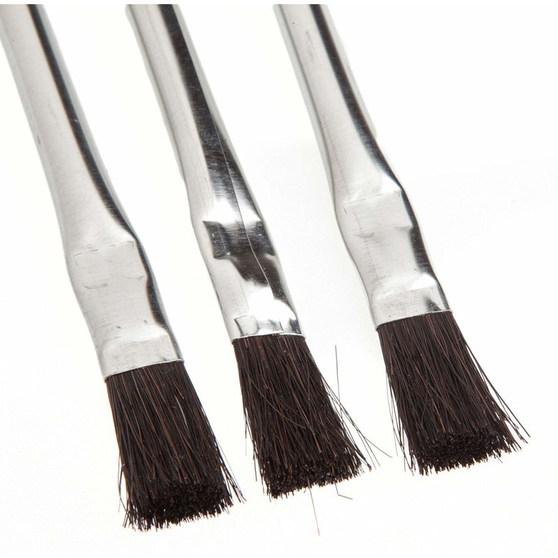 Forney Solder Flux Brush Tin-Plated 3 pc