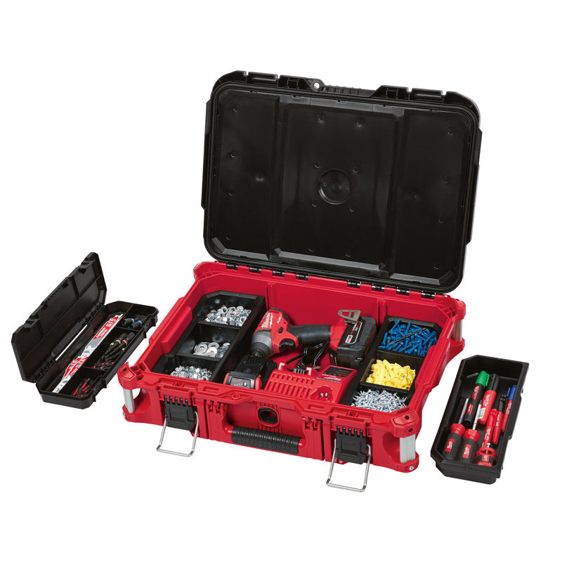 Milwaukee Packout 22.1 in. Tool Box Black/Red