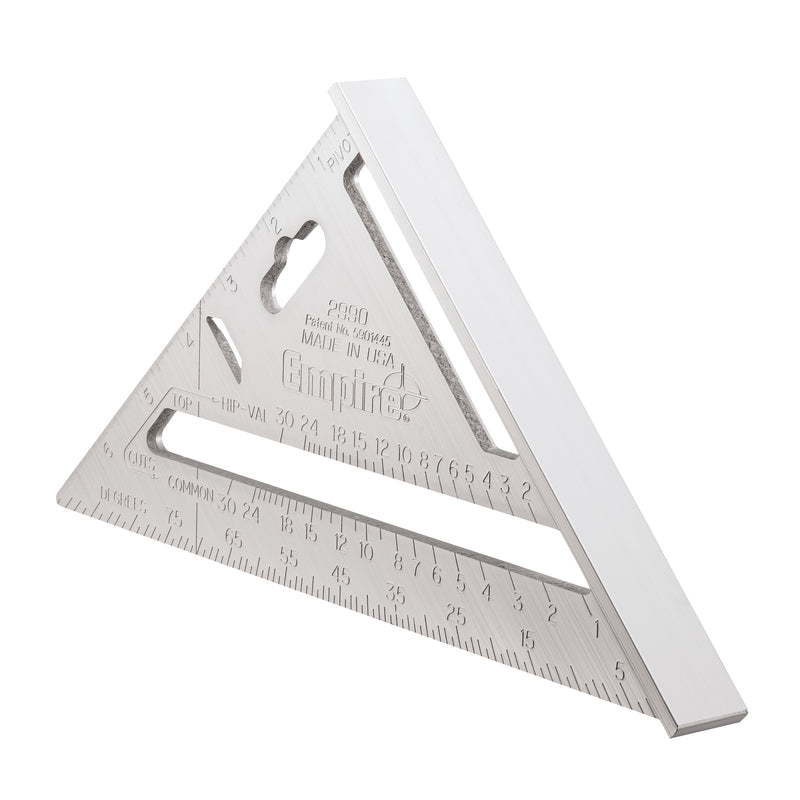 Empire Magnum 7 in. L X 7 in. H Aluminum Heavy Duty Rafter Square