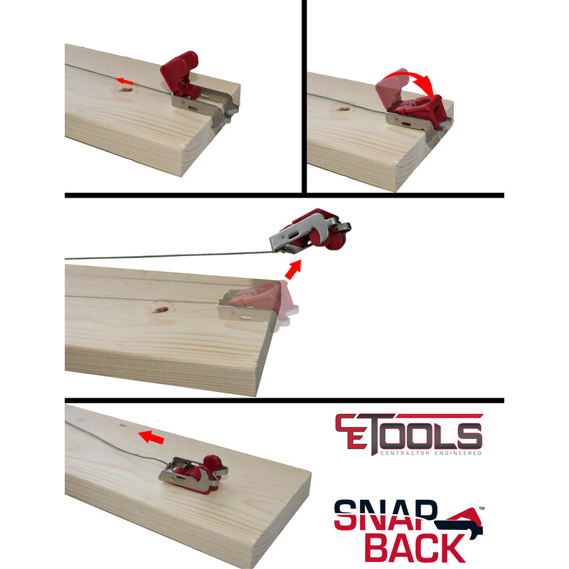CE Tools SnapBack Releasable Chalk Line Tip
