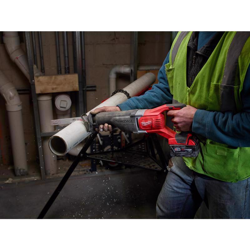 Milwaukee M18 Sawzall Cordless Brushed Reciprocating Saw Tool Only