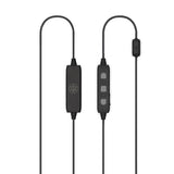 Plugfones Liberate 2.0 29 dB Nylon/Silicone/Soft Foam Bluetooth Earplugs/Earphones w/Mic Black 1 pai