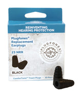 EAR PLUGS RPLC BLK 23DB